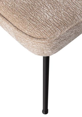 WOOOD VOGUE SPISESTOL 3D CHENILLE SAND