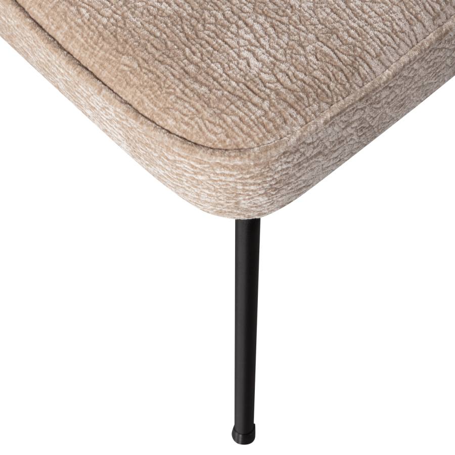 WOOOD VOGUE SPISESTOL 3D CHENILLE SAND