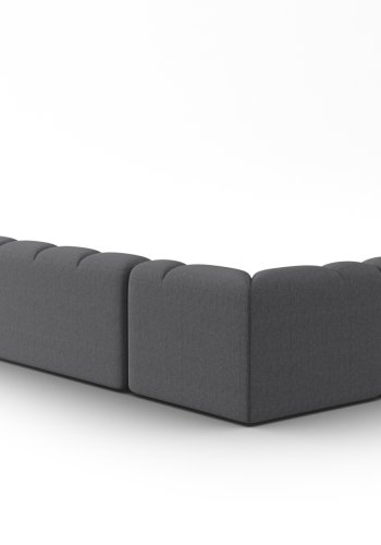 MICADONI  Panoramahjrnesofa til venstre, Lisa, 7 seter, 387x234x77