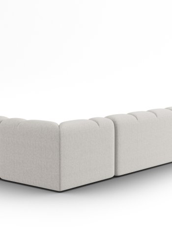 MICADONI  Panoramahjrnesofa til hyre, Lisa, 7 seter, 387x234x77