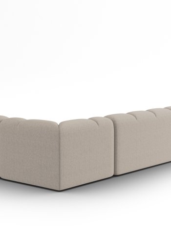 MICADONI  Panoramahjrnesofa til hyre, Lisa, 7 seter, 387x234x77
