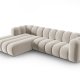 MICADONI  Modulformet hjrnesofa i flyel til venstre, Lupin, 4-seter, 288x175x70