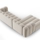 MICADONI  Modulformet hjrnesofa i flyel til venstre, Lupin, 4-seter, 288x175x70