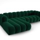 MICADONI  Modulformet hjrnesofa i flyel til venstre, Lupin, 4-seter, 288x175x70