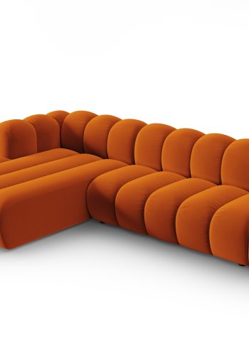 MICADONI  Modulformet hjrnesofa i flyel til venstre, Lupin, 4-seter, 288x175x70