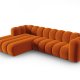 MICADONI  Modulformet hjrnesofa i flyel til venstre, Lupin, 4-seter, 288x175x70