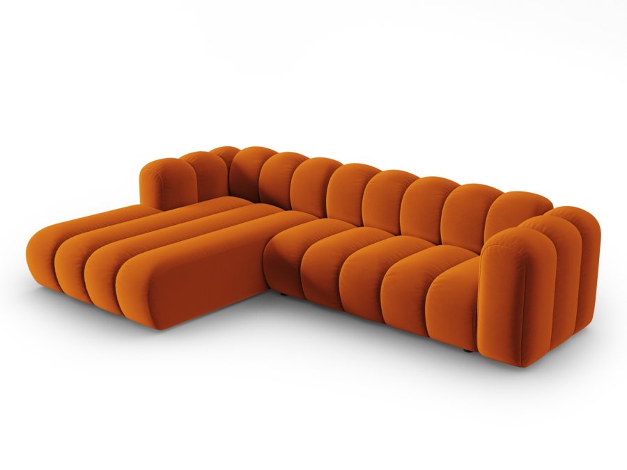 MICADONI  Modulformet hjrnesofa i flyel til venstre, Lupin, 4-seter, 288x175x70