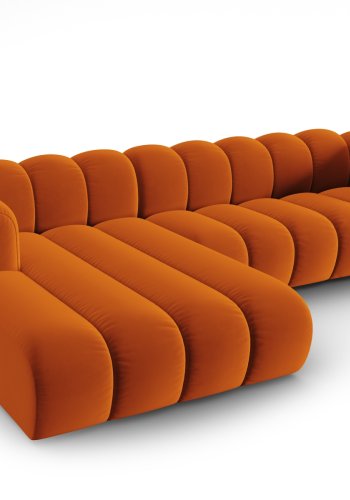 MICADONI  Modulformet hjrnesofa i flyel til venstre, Lupin, 4-seter, 288x175x70