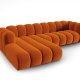 MICADONI  Modulformet hjrnesofa i flyel til venstre, Lupin, 4-seter, 288x175x70