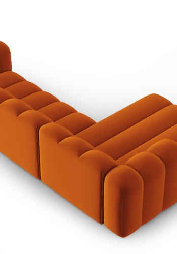 MICADONI  Modulformet hjrnesofa i flyel til venstre, Lupin, 4-seter, 288x175x70