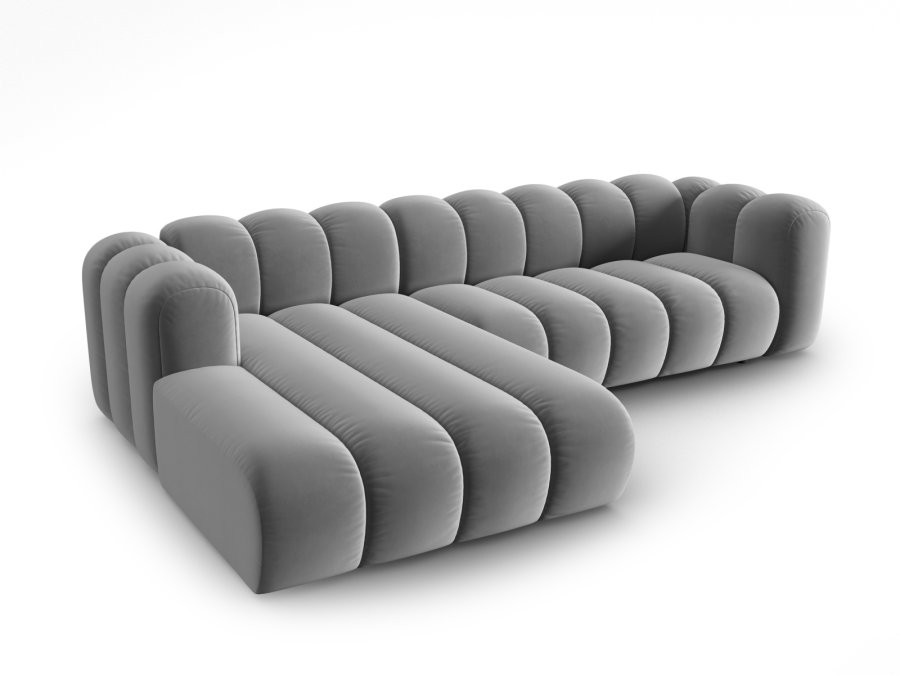 MICADONI  Modulformet hjrnesofa i flyel til venstre, Lupin, 4-seter, 288x175x70