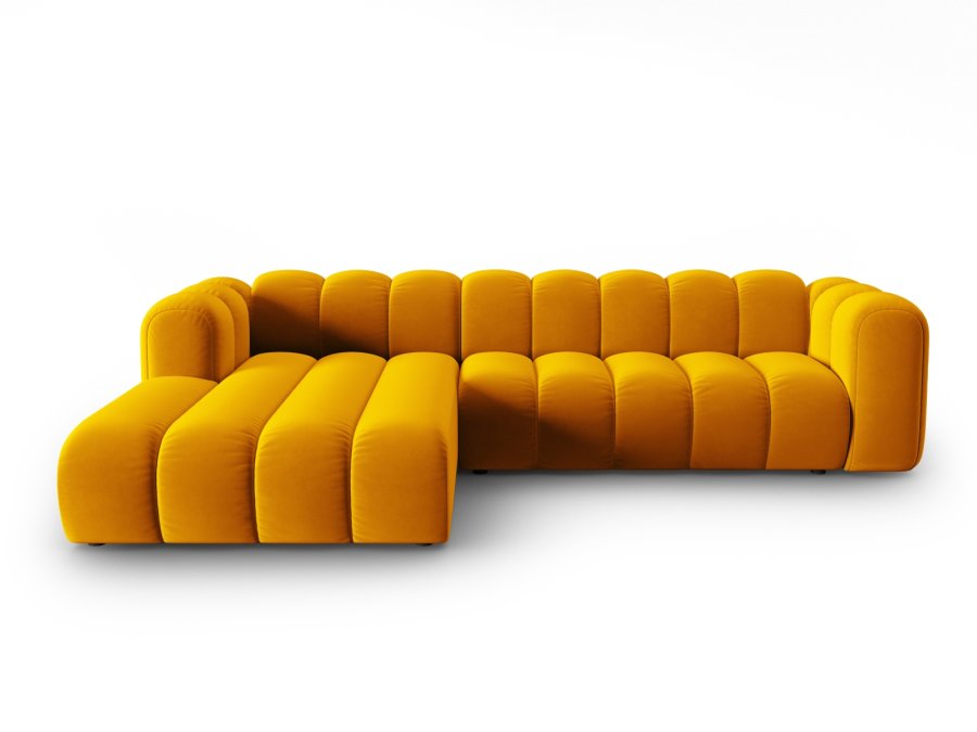 MICADONI  Modulformet hjrnesofa i flyel til venstre, Lupin, 4-seter, 288x175x70