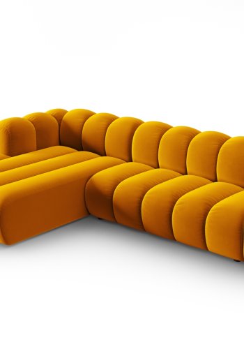 MICADONI  Modulformet hjrnesofa i flyel til venstre, Lupin, 4-seter, 288x175x70