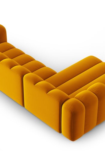 MICADONI  Modulformet hjrnesofa i flyel til venstre, Lupin, 4-seter, 288x175x70