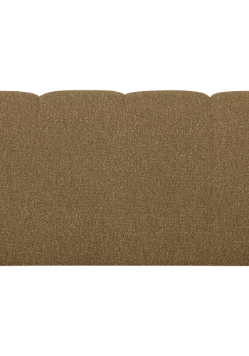 WOOOD MOJO MATBÄNK 164 CM RYGGSTÖD BOUCLE GUL/BRUN MELANGE