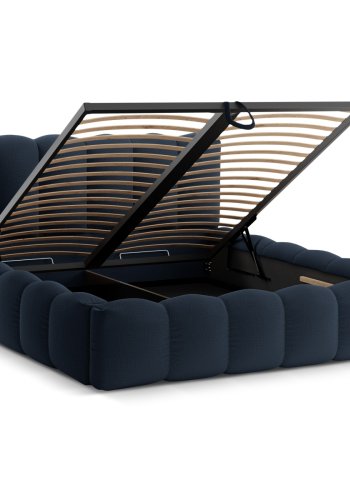 MICADONI  Seng med oppbevaring og hodegavl, Lupin, 226x166x95
