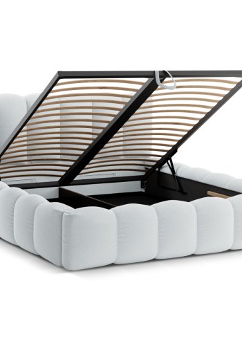 MICADONI  Seng med oppbevaring og hodegavl, Lupin, 226x166x95