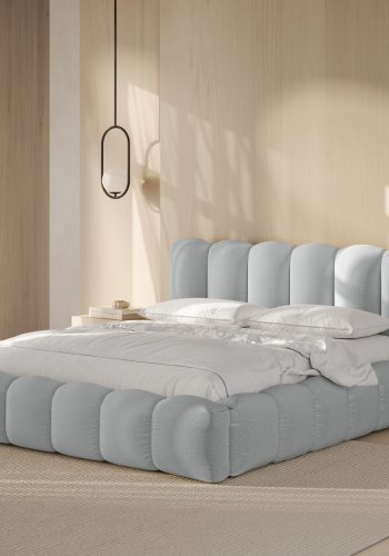 MICADONI  Seng med oppbevaring og hodegavl, Lupin, 226x166x95