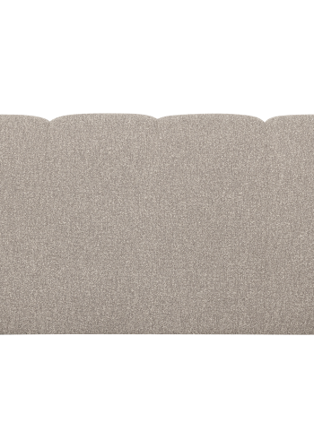 WOOOD MOJO MATBÄNK 164 CM MED RYGGSTÖD BOUCLE BEIGE MELANGE