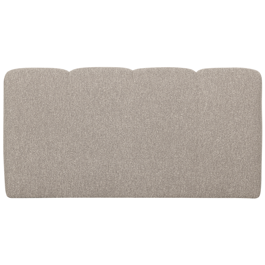 WOOOD MOJO MATBÄNK 164 CM MED RYGGSTÖD BOUCLE BEIGE MELANGE