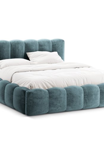 MICADONI seng med oppbevaring og hodegavl, Lupin, 226x186x95