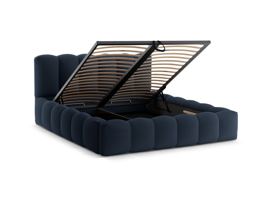 MICADONI  Seng med oppbevaring og hodegavl, Lupin, 226x226x95