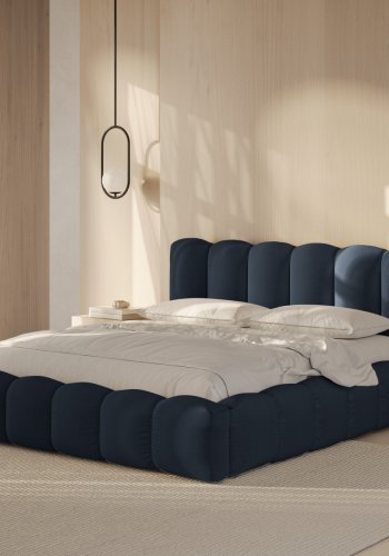 MICADONI  Seng med oppbevaring og hodegavl, Lupin, 226x226x95