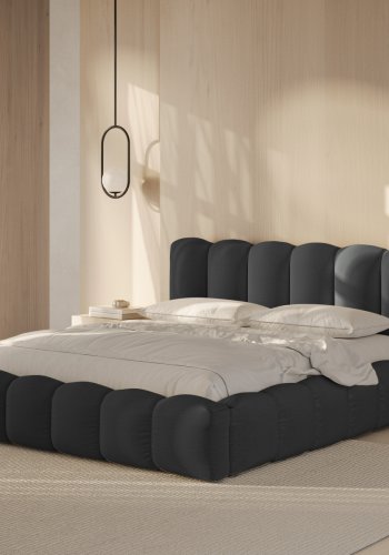 MICADONI  Seng med oppbevaring og hodegavl, Lupin, 226x226x95