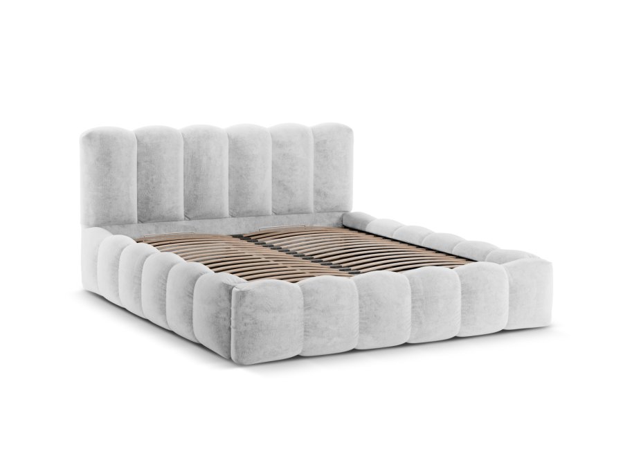 MICADONI  Seng med oppbevaring og hodegavl, Lupin, 226x226x95