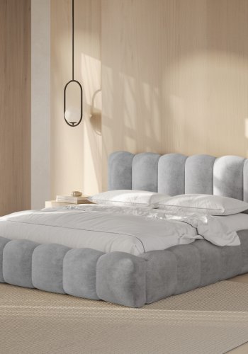 MICADONI  Seng med oppbevaring og hodegavl, Lupin, 226x226x95