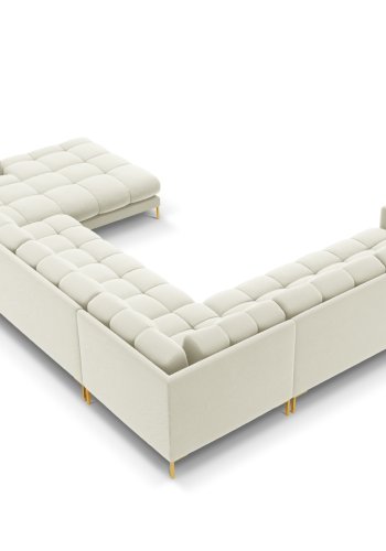MICADONI  Venstre hjrnesofa i flyel, Mamaia, 7 seter, 327x256x75