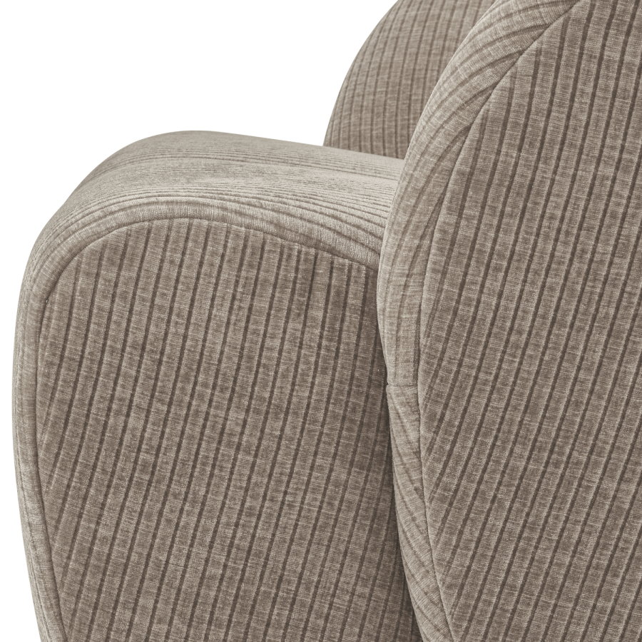 WOOOD MOJO DREJESTOL I VVET RIBBESTOF MRK SAND