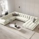 MICADONI  Venstre hjrnesofa i flyel, Mamaia, 7 seter, 327x256x75