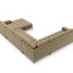 MICADONI  Venstre hjrnesofa i flyel, Mamaia, 7 seter, 327x256x75