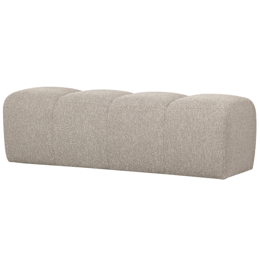 WOOOD MOJO MATBÄNK 164 CM BOUCLE BEIGE MELANGE