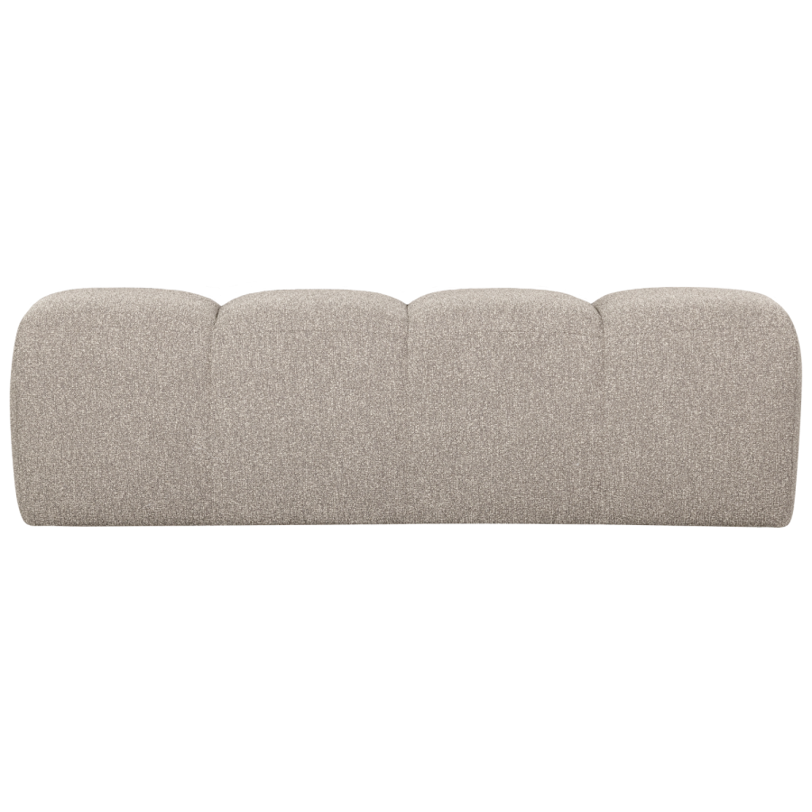 WOOOD MOJO MATBÄNK 164 CM BOUCLE BEIGE MELANGE