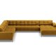 MICADONI  Venstre hjrnesofa i flyel, Mamaia, 7 seter, 327x256x75