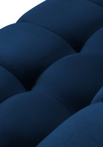 MICADONI  Ecksofa links aus Samt, Mamaia, 7 Sitze, 327 x 256 x 75