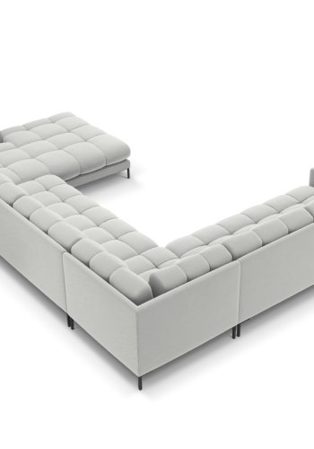 MICADONI  Venstre hjrnesofa i flyel, Mamaia, 7 seter, 327x256x75