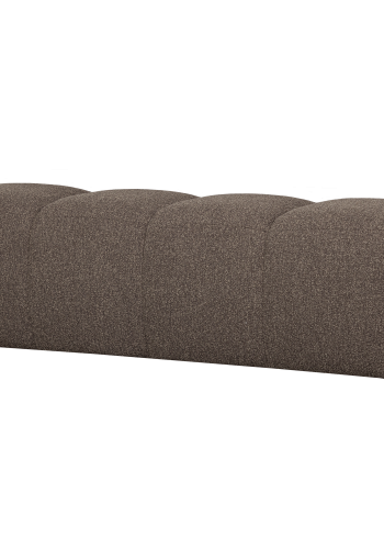 WOOOD MOJO MATBÄNK 164 CM BOUCLE BRUN MELANGE