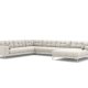 MICADONI  Panoramahjrnesofa til venstre, Mamaia, 7 seter, 327x256x75