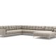 MICADONI  Panoramahjrnesofa til venstre, Mamaia, 7 seter, 327x256x75
