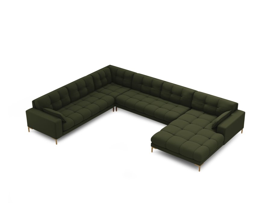 MICADONI  Panoramahjrnesofa til venstre, Mamaia, 7 seter, 327x256x75