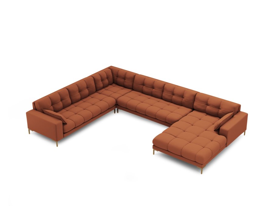 MICADONI  Panoramahjrnesofa til venstre, Mamaia, 7 seter, 327x256x75