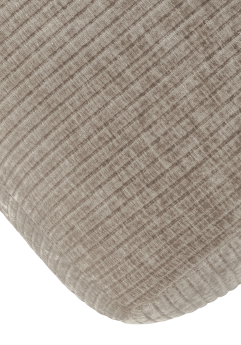 WOOOD MOJO MATBÄNK 164 CM VÄVT RIBBT TYG MÖRK SAND