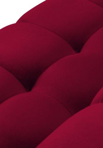 MICADONI  Panoramahjrnesofa til hyre i flyel, Mamaia, 7 seter, 327x256x75