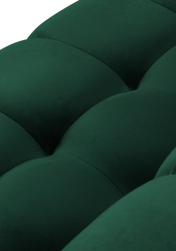 MICADONI  Panoramahjrnesofa til hyre i flyel, Mamaia, 7 seter, 327x256x75