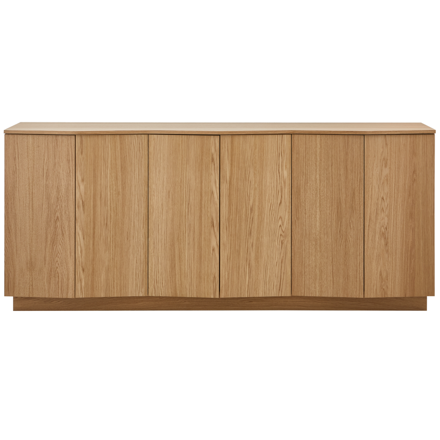 WOOOD ZUMA SKÄNK 200CM EK TRANSPARENT [fsc]