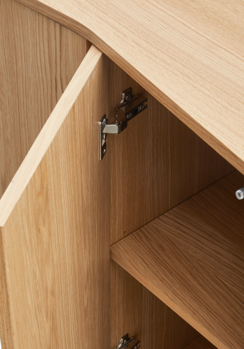 WOOOD ZUMA SKÄNK 200CM EK TRANSPARENT [fsc]