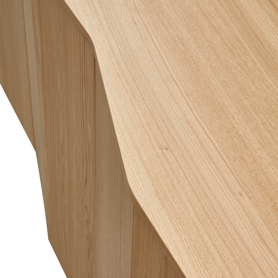 WOOOD ZUMA SKÄNK 200CM EK TRANSPARENT [fsc]